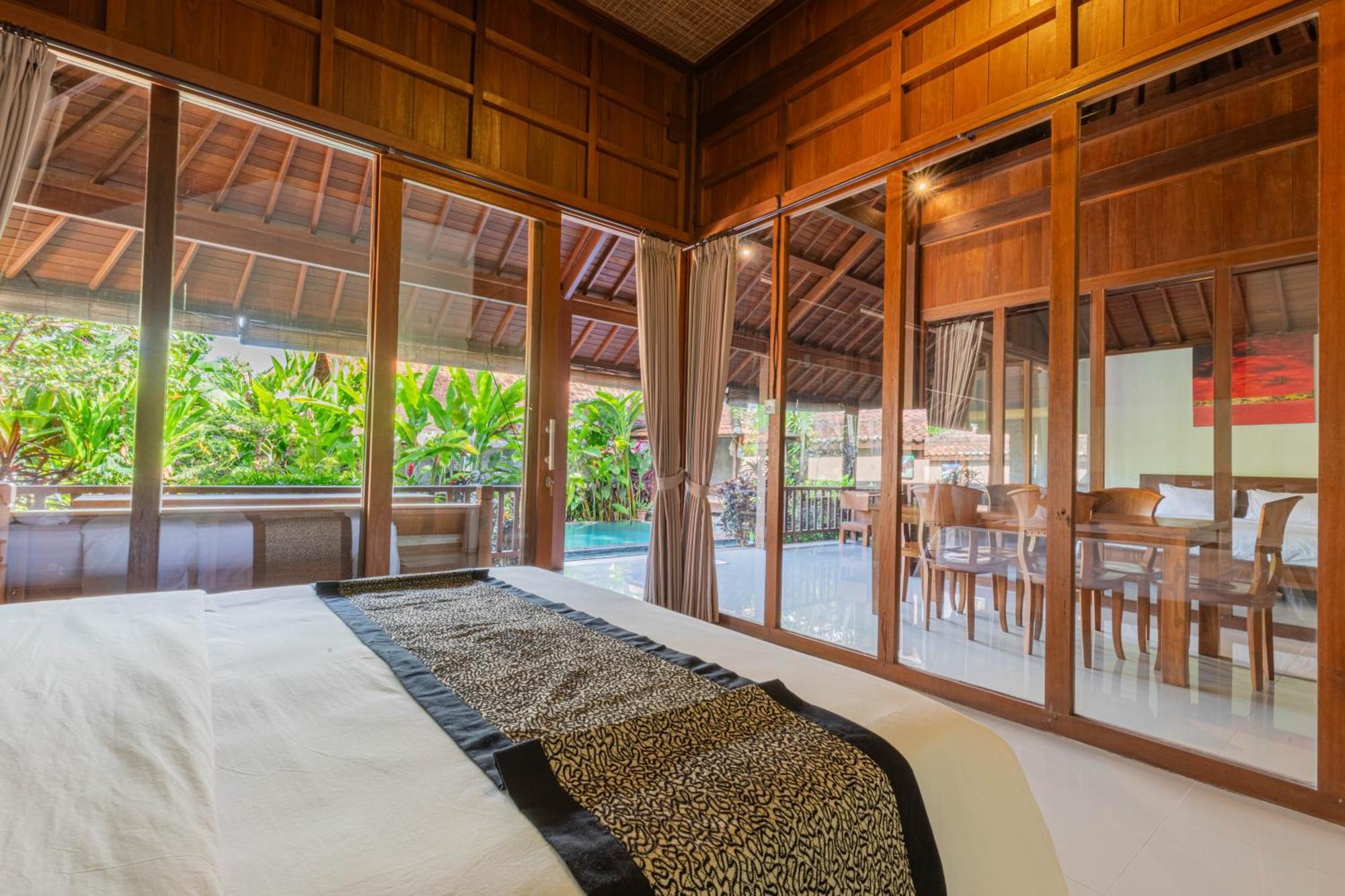Sari Bamboo Bungalows Ubud Extérieur photo
