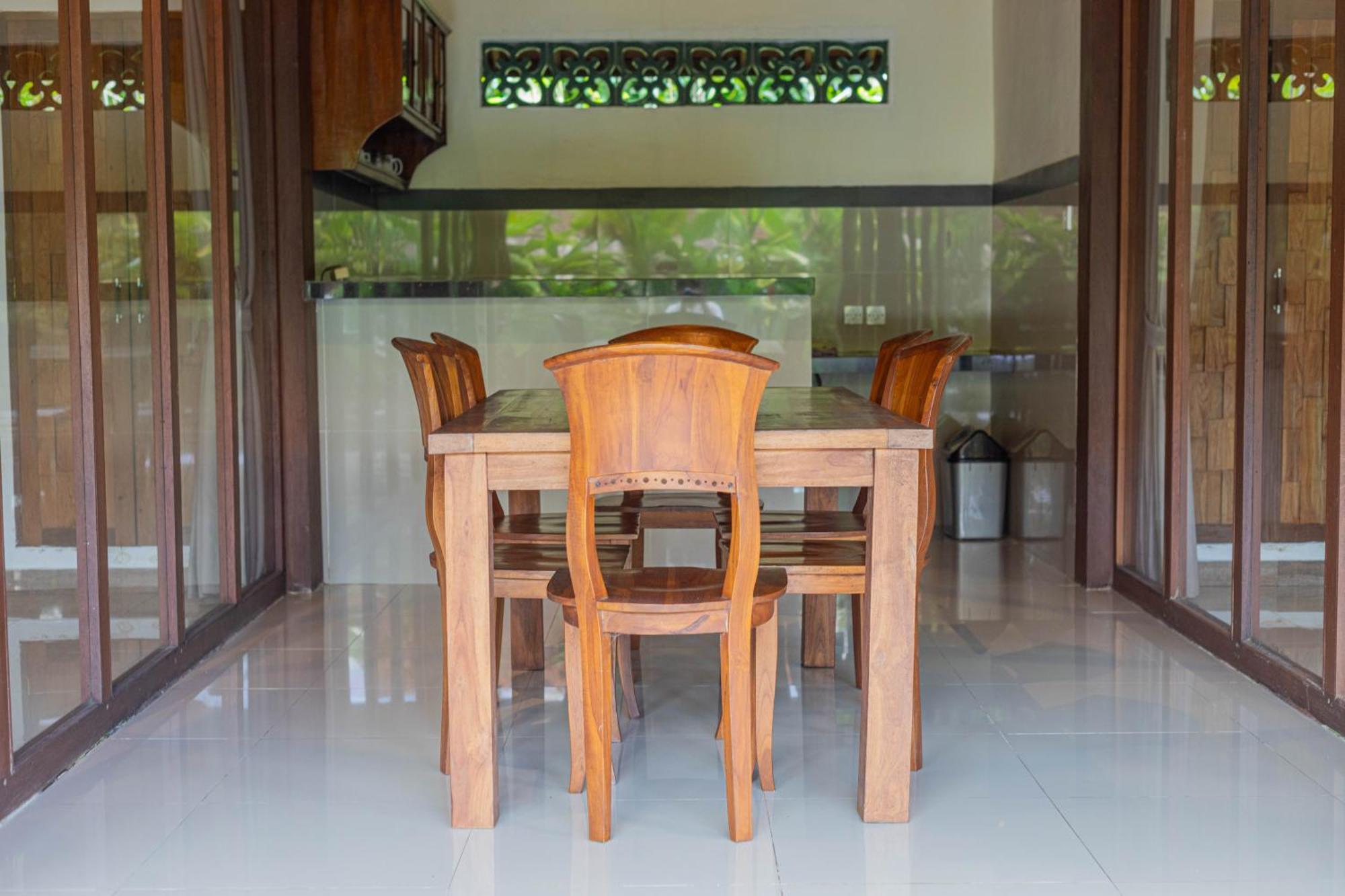Sari Bamboo Bungalows Ubud Chambre photo