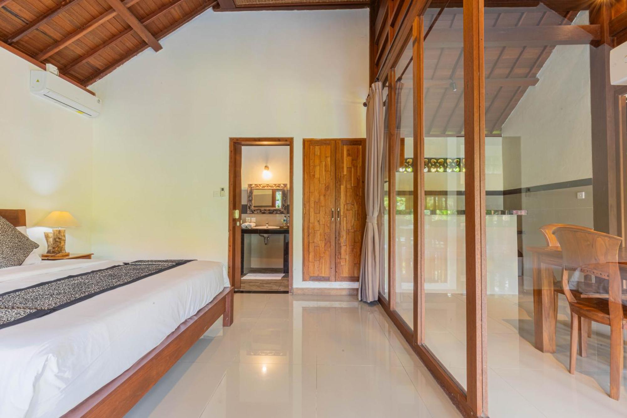 Sari Bamboo Bungalows Ubud Chambre photo
