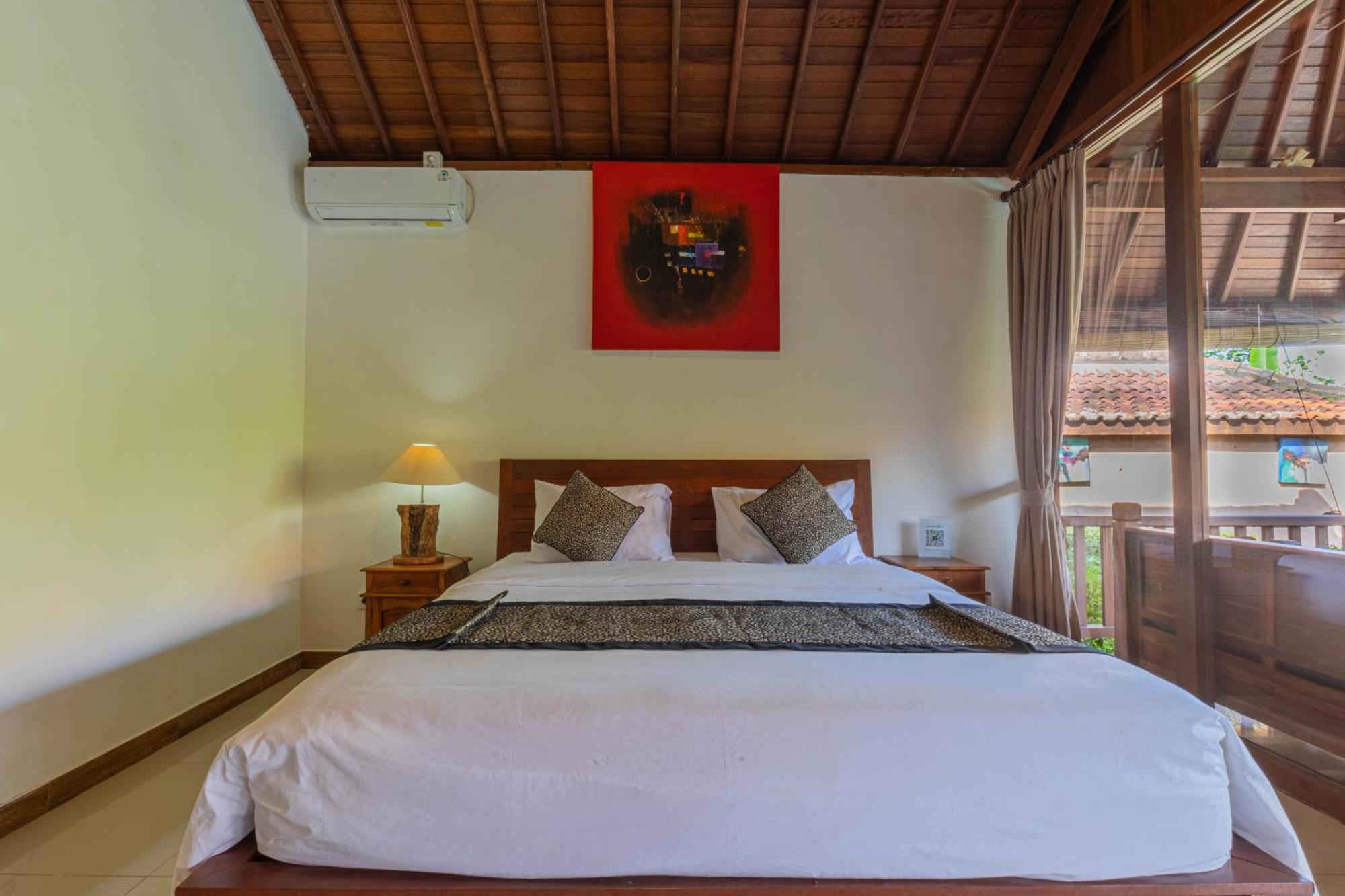Sari Bamboo Bungalows Ubud Chambre photo