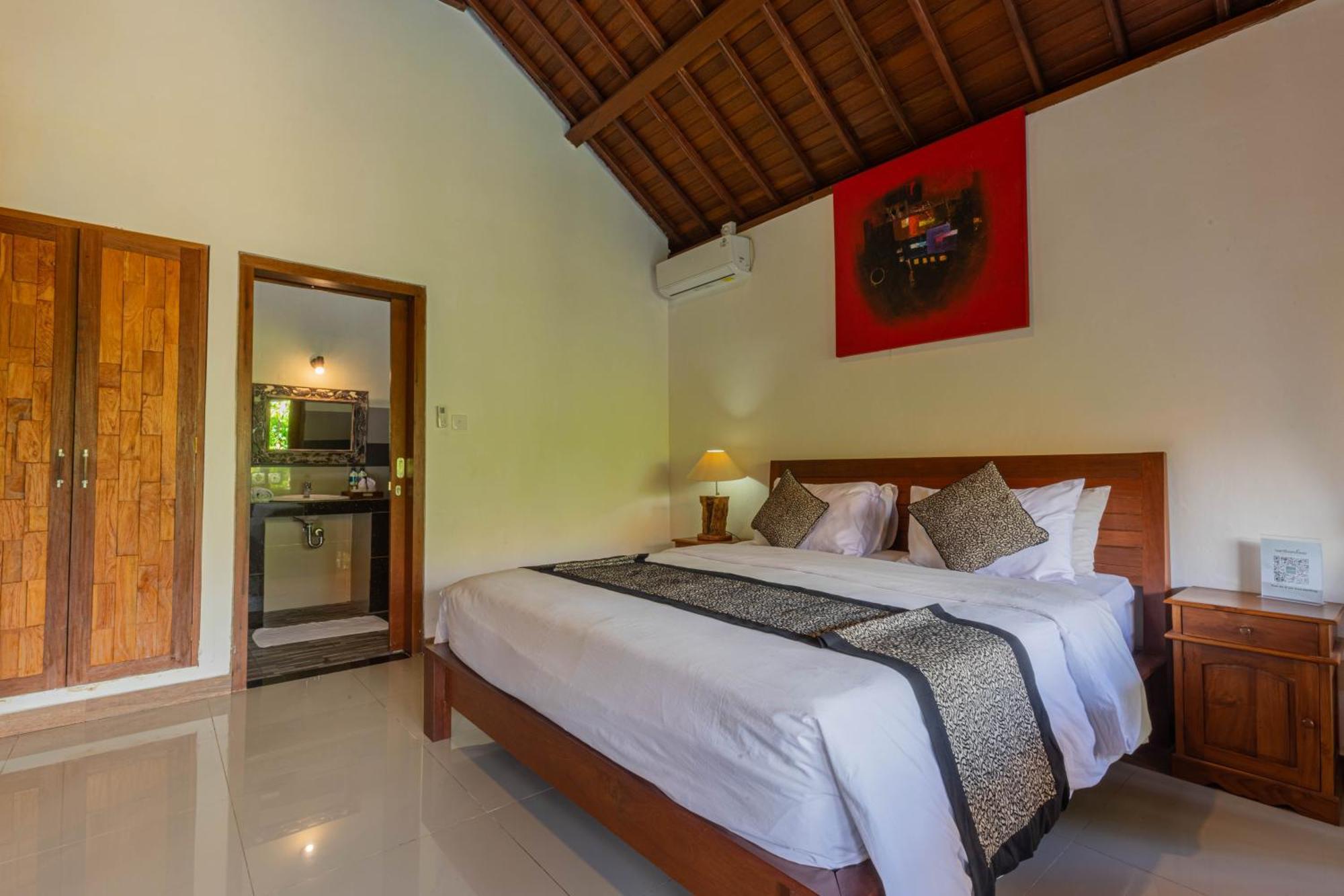 Sari Bamboo Bungalows Ubud Chambre photo