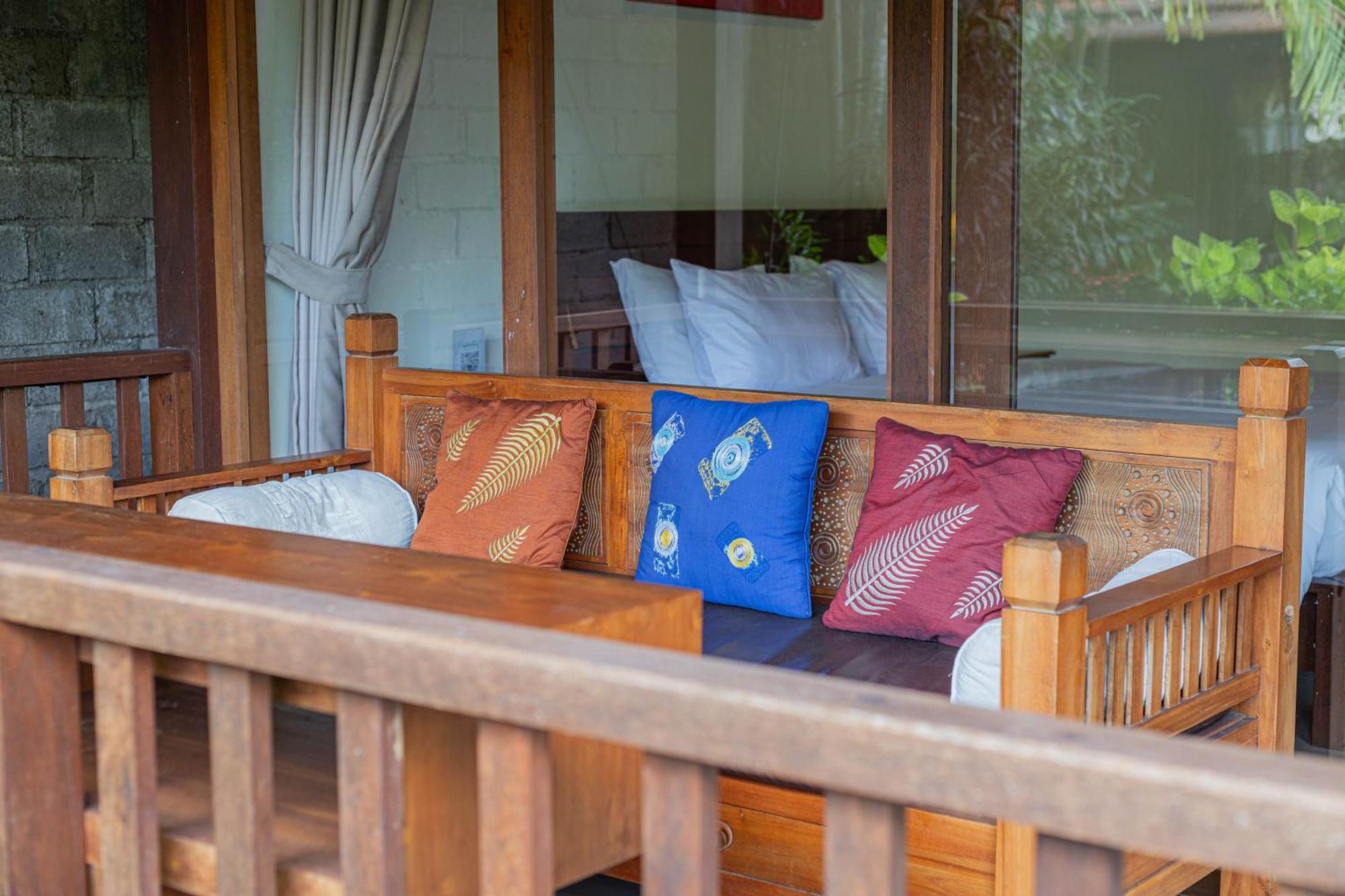 Sari Bamboo Bungalows Ubud Chambre photo