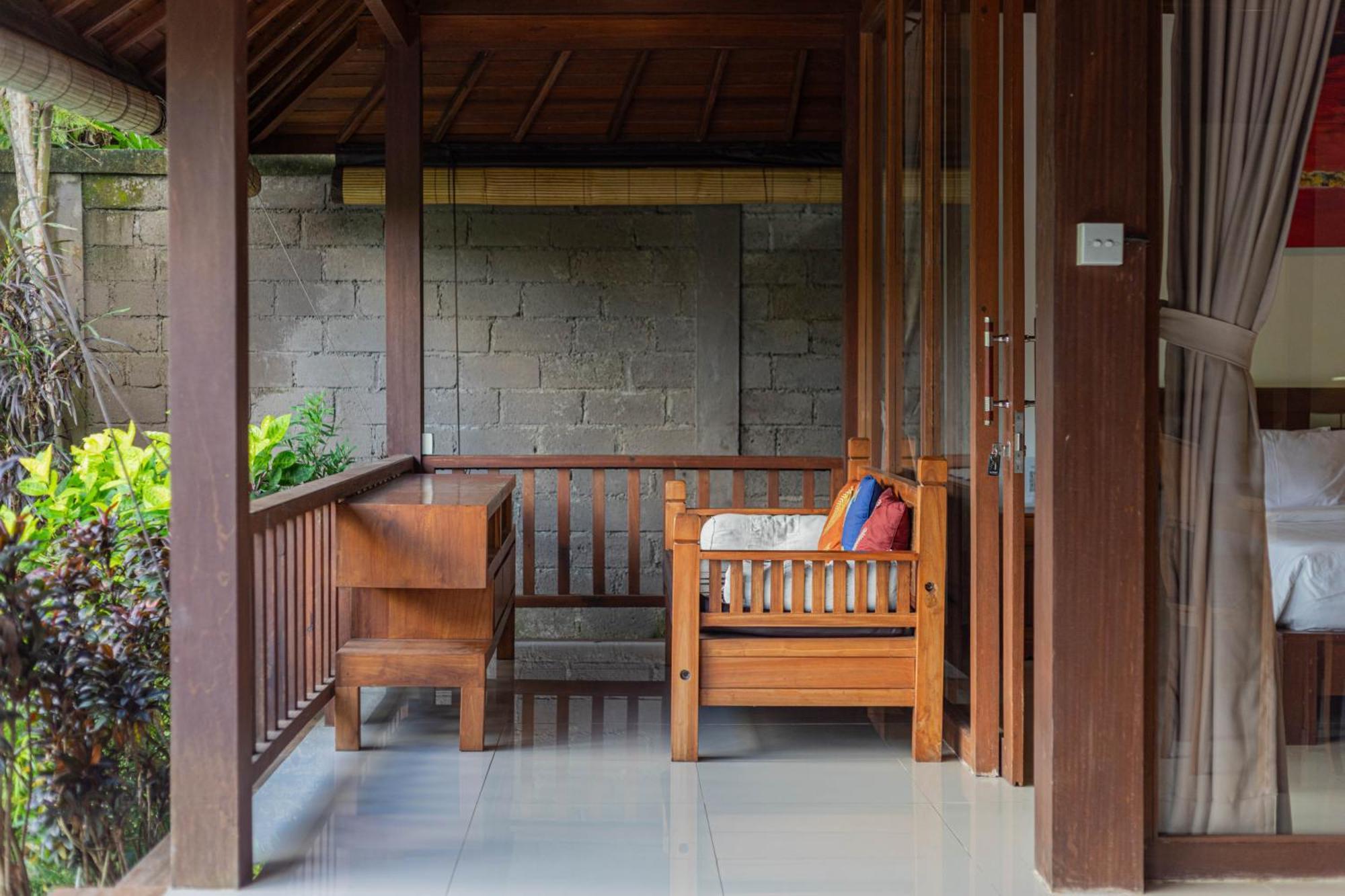 Sari Bamboo Bungalows Ubud Chambre photo