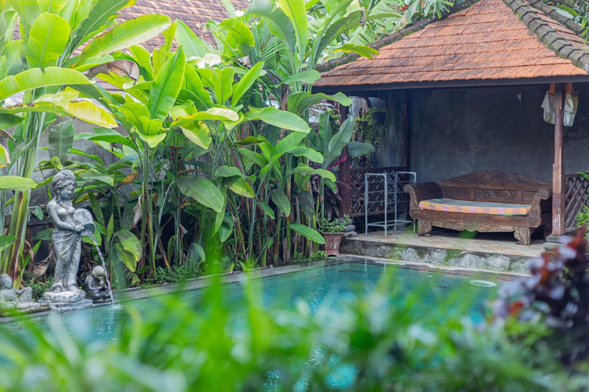 Sari Bamboo Bungalows Ubud Chambre photo