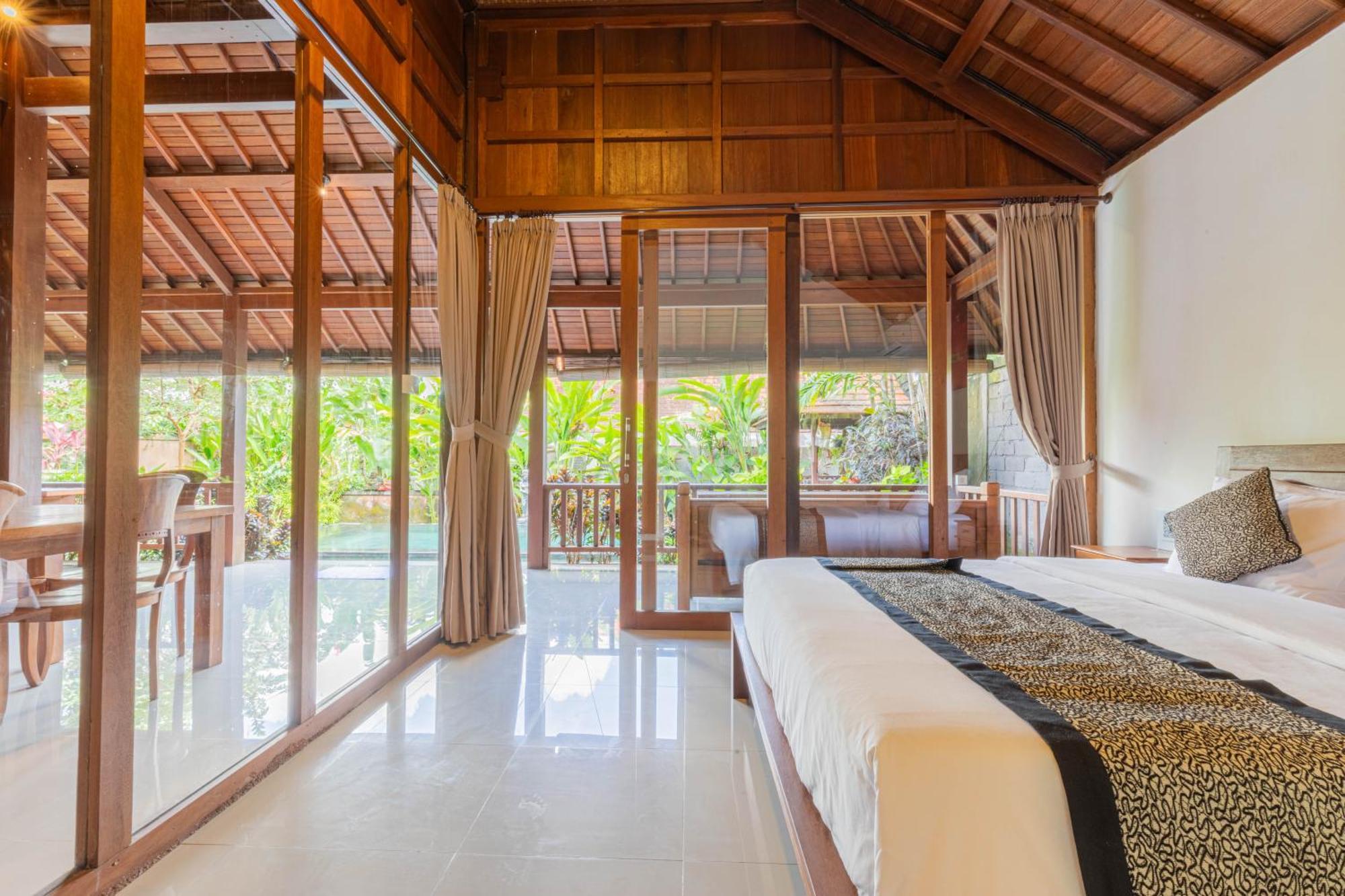 Sari Bamboo Bungalows Ubud Chambre photo