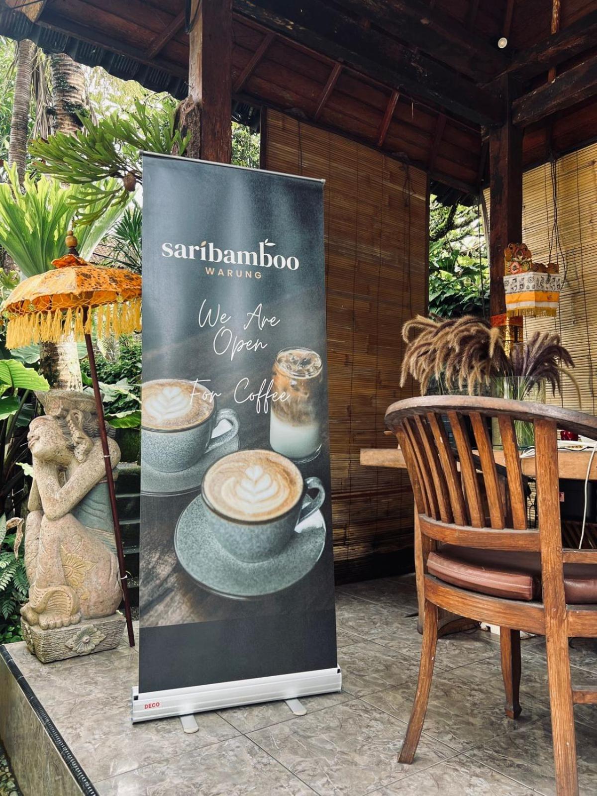 Sari Bamboo Bungalows Ubud Extérieur photo